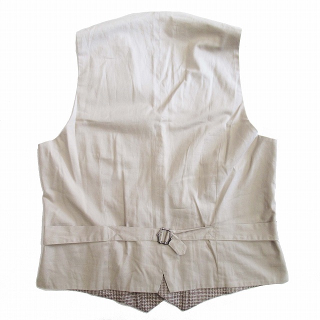 LARDINI リネン ノースリーブ ベスト