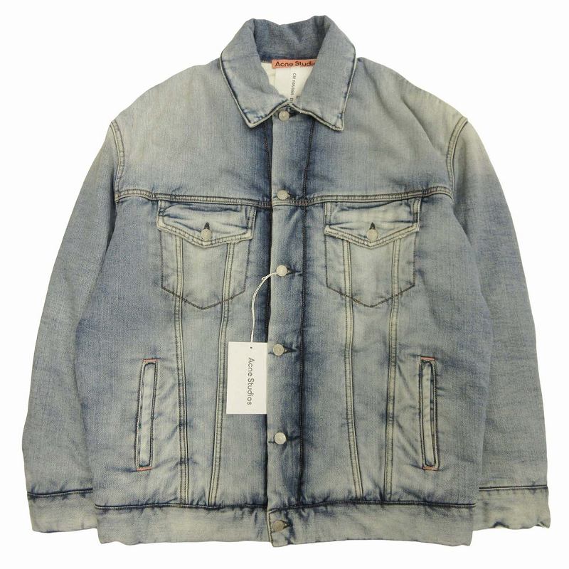 未使用品 23AW アクネ ストゥディオズ Acne Studios パテッド デニム  