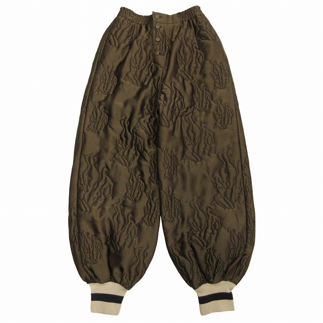 未使用品 22AW ジョンリンクス jonnlynx Nude pattern quilting pants 