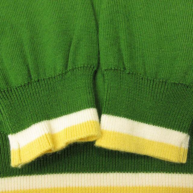 新品courrèges 幾何学模様 長袖ニット