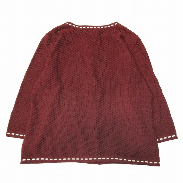 【美品】courrèges クレージュ　カシミヤ100%アンサンブルニット 9R 美品】courrèges クレージュ カシミヤ100%アンサンブルニット 9R