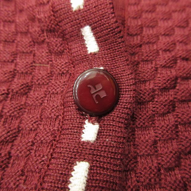 クレージュ courreges アンサンブル ニット セットアップ ステッチ 七 クレージュ courreges アンサンブル ニット セットアップ ステッチ 七