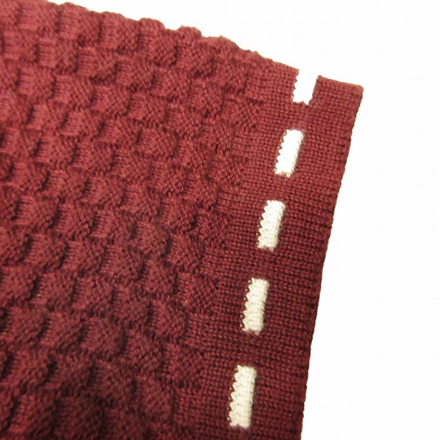 クレージュ courreges アンサンブル ニット セットアップ ステッチ 七