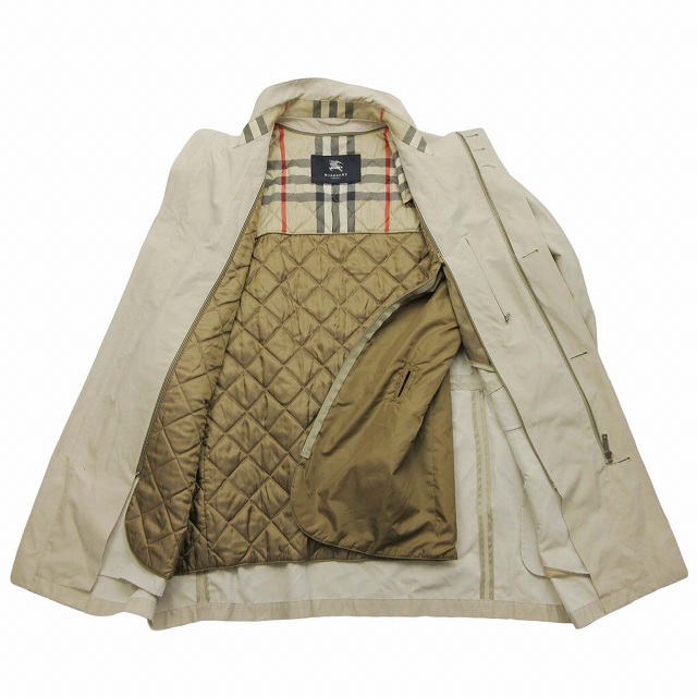 バーバリー ロンドン BURBERRY LONDON 中綿 キルティング ライナー付 