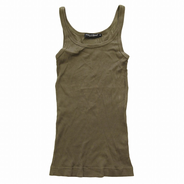 ドルチェ&ガッバーナ タンクトップ ノースリーブ シルク 38 DOLCE&GABBANA（タンクトップ）のフリマアイテム一覧