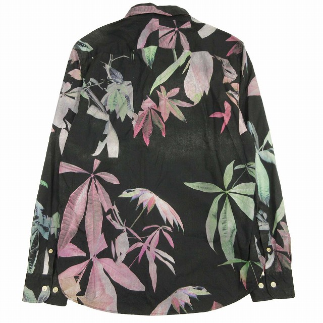 ポールスミスジーンズ Paul Smith JEANS ボタニカル 総柄 シャツ 長袖  