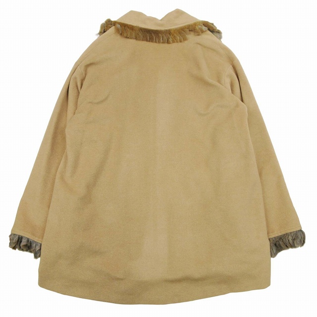 vintage フェンディ FENDI ウール シルク メルトン オーバー vintage フェンディ FENDI ウール シルク メルトン オーバー