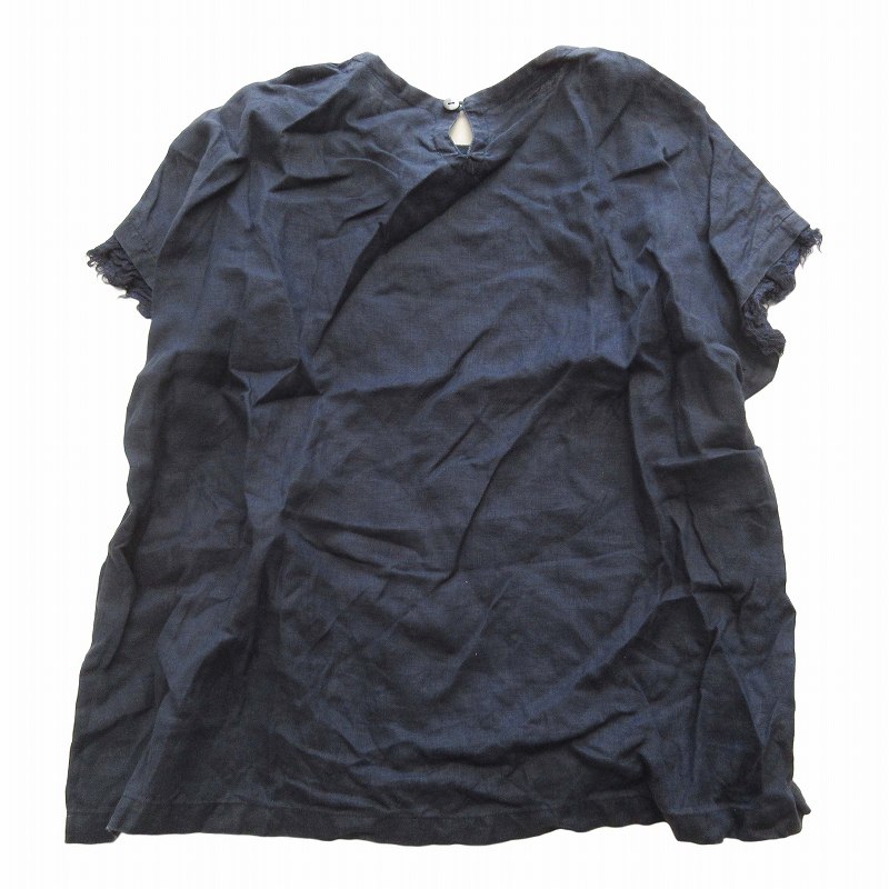 【nest robe】 ネストローブ リネンプルオーバーシャツ X296 nest Robeネストローブ リネンプルオーバーシャツ/ブラウス 麻