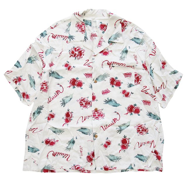 visvim WALLIS SHIRT S/S SUNNYBIRD レッド3番