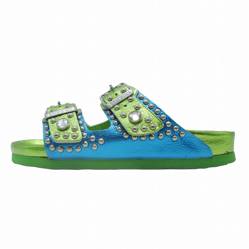 ビルケンシュトック　HEIDI　KLUMコラボ　スタッズ・ビジュー付　アリゾナ 美品 ビルケンシュトック BIRKENSTOCK ハイディクルム HEIDI