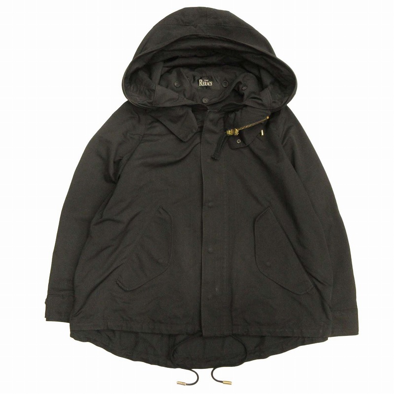 THE RERACS モッズコート ブラック 36 THE RERACS モッズコート