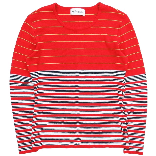 Yves Saint Laurent サンローラン 長袖 Tシャツ レディース SAINT LAURENT（Tシャツ(長袖/七分)）のフリマアイテム一覧