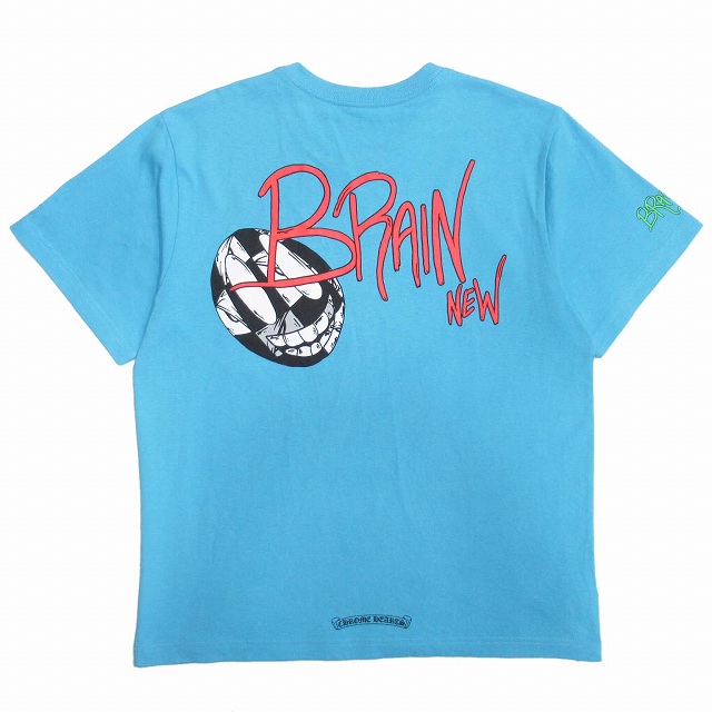 クロムハーツ マッティボーイ 水色 グラフィックプリント Tシャツ クロムハーツ マッティボーイ 水色 グラフィックプリント Tシャツ