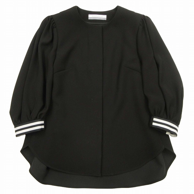 ボーダーズアットバルコニー バルーンスリーブ ブラウス