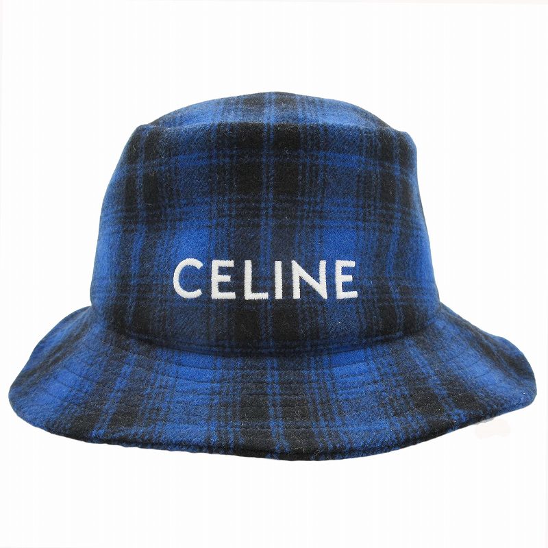 CELINE バケハ Lサイズ ☆正規品 正規品 CELINE メンズ バケットハット Lサイズ バケハ タグ付き