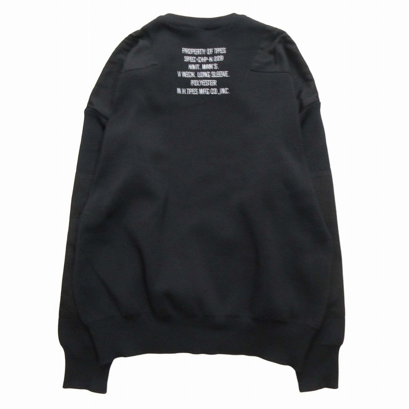 N.HOOLYWOOD - N.HOOLYWOOD エヌハリウッド ニット・セーター F 黒 【古着】【中古】 美品 18SS ミスターハリウッド エヌハリウッド N.HOOLYWOOD V