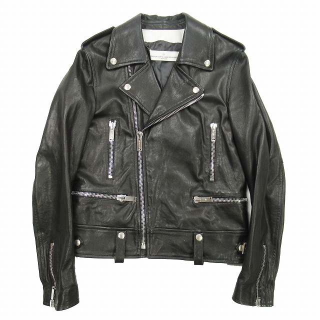 美品 ゴールデングース GOLDEN GOOSE GGDB 羊革 ダブル