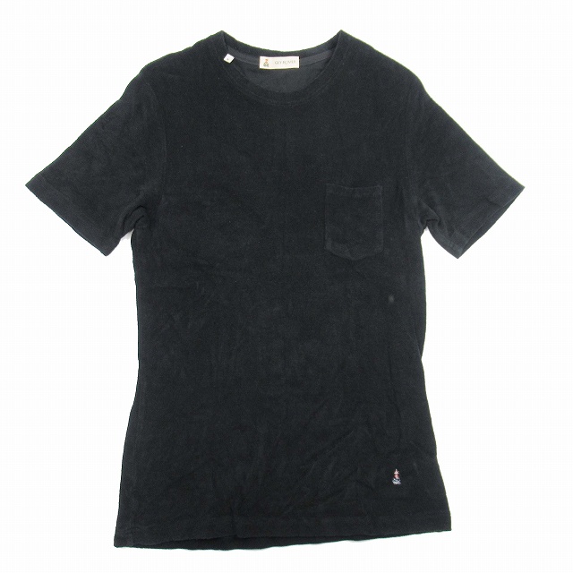 美品 ギローバー GUY ROVER パイル Tシャツ 半袖 ポケット タオル生地  