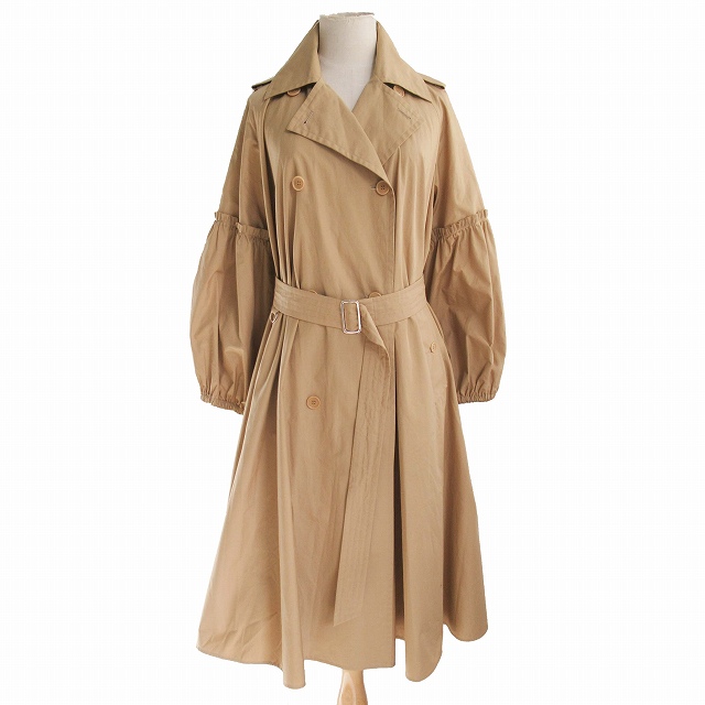 MAXMARA・マックスマーラベージュ・トレンチコート・春秋コート