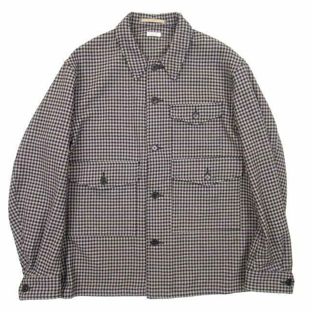 美品 23aw フィグベル PHIGVEL W/CA HUNTING SHIRT JACKET 