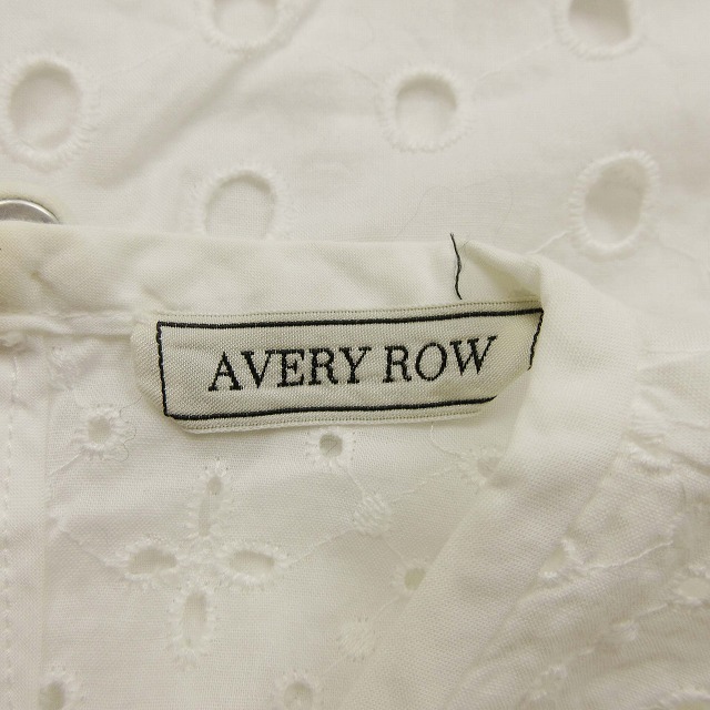 エイベリーロウ AVERY ROW レース ブラウス 長袖 プルオーバー シャツ 