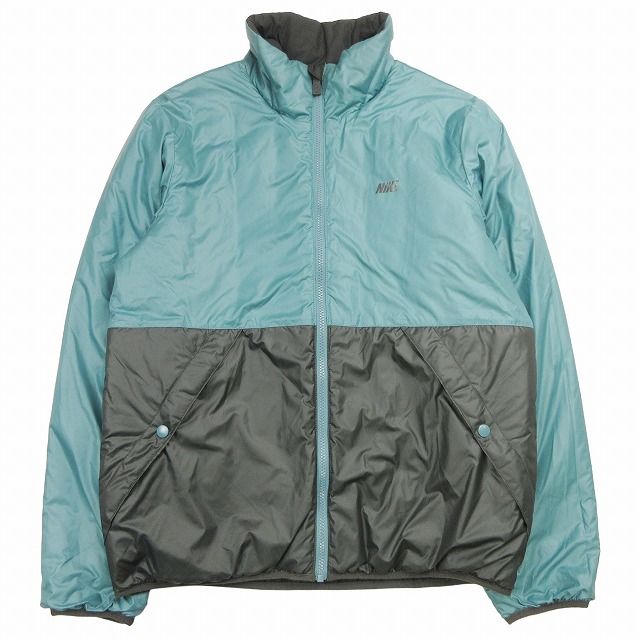 13AW ナイキ NIKE リバーシブル ナイロン 中綿 ジャケット バイ