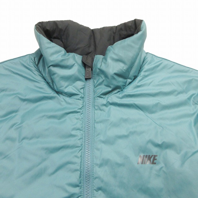 13AW ナイキ NIKE リバーシブル ナイロン 中綿 ジャケット バイ