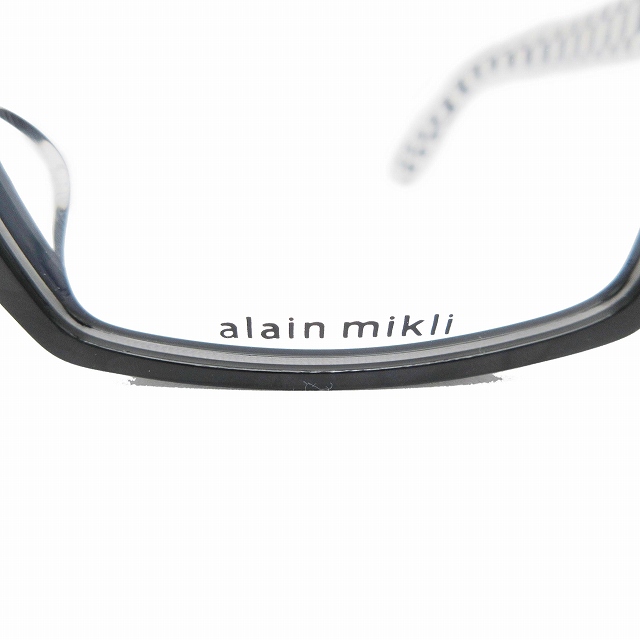 未使用品 アランミクリ alain mikli スクエアシェイプ 眼鏡