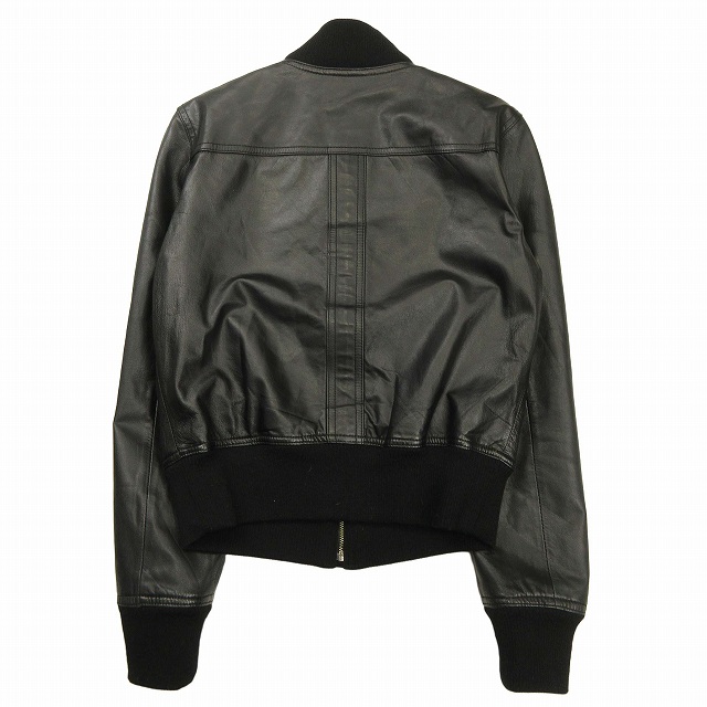 ANAYI ラムレザー シングル ライダース ジャケット 黒 Sサイズ ANAYI