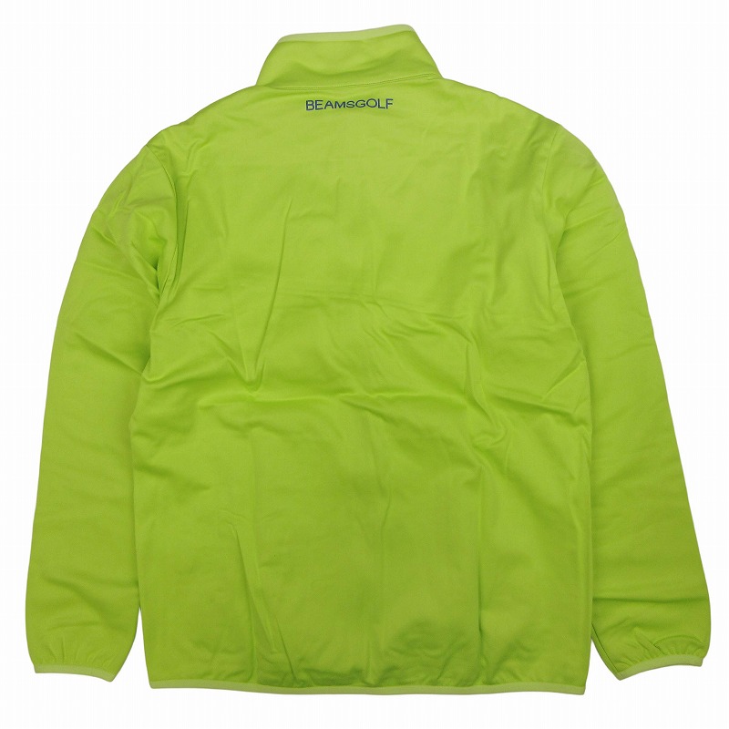美品　BEAMS GOLF ジップ　ブルゾン　ジャケット 超美品】BEAMS GOLF ビームスゴルフ ジャケットブルゾン グレー