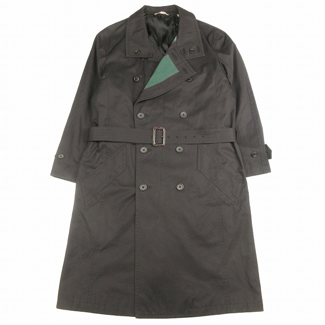 美品✨Paul smith トレンチコート 牛革 レザー 黒 ベルト M トレンチコート / Paul Smith | ファッション通販 【公式通販