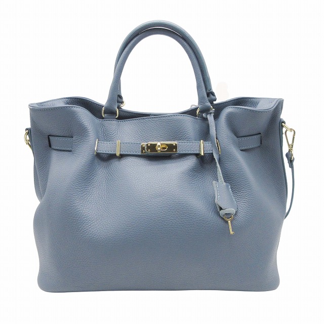 美品 ミロス MILOS カナグツキトート バッグ 2WAY シュリンク レザー 