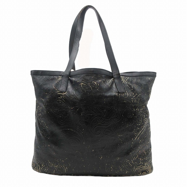 エトロ ETRO Margot マルゴット ペイズリー柄 トートバッグ レザー 型 