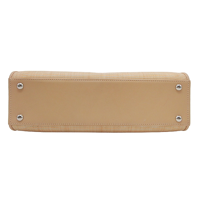 美品 コンテス Comtesse ホースヘア レザー ハンドバッグ トート