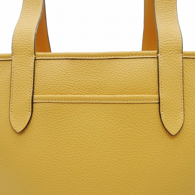 美品 BURBERRY カウレザー シボ革 トートバッグ A4収納可能 極美
