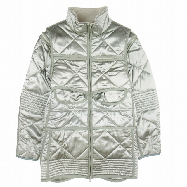 極美品 23aw フミカ ウチダ FUMIKA_UCHIDA QUILTED SATIN BOMBER