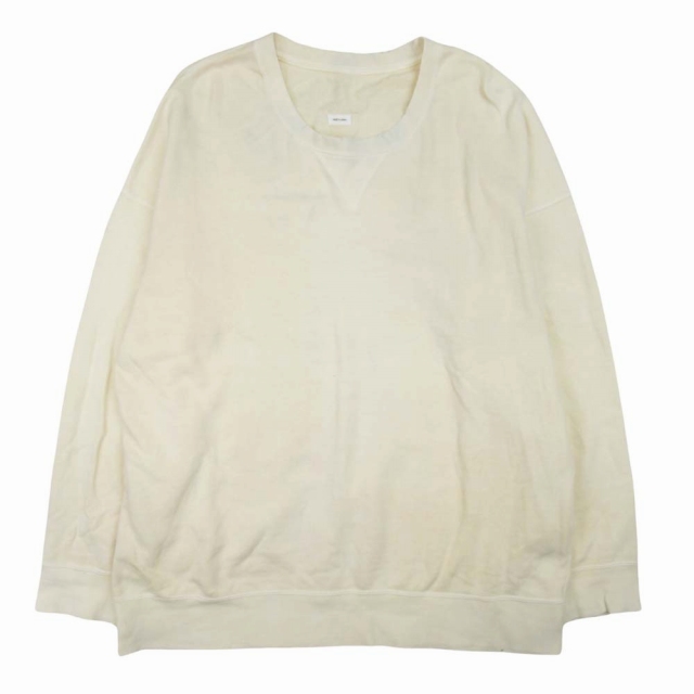 トップス VISVIM JUMBO SWEAT UNEVEN DYE IVORY 3 VISVIM JUMBO SWEAT UNEVEN DYE IVORY 3 JUMBO SB SWEAT L/S