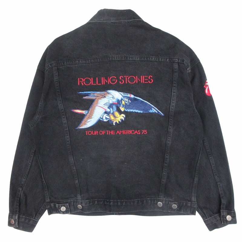 美品 タイカ TYCA ローリングストーンズ THE ROLLING STONES 刺繍 