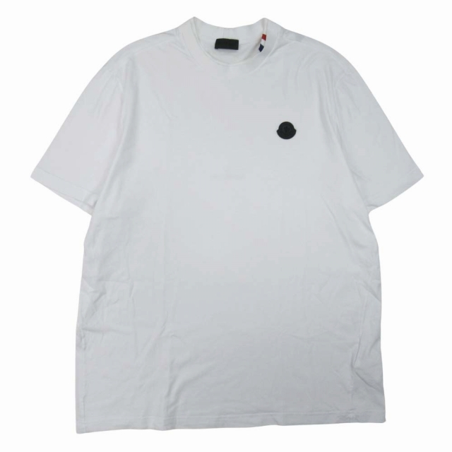 美品 21aw モンクレール MONCLER MAGLIA T-SHIRT ラバーロゴ Tシャツ 