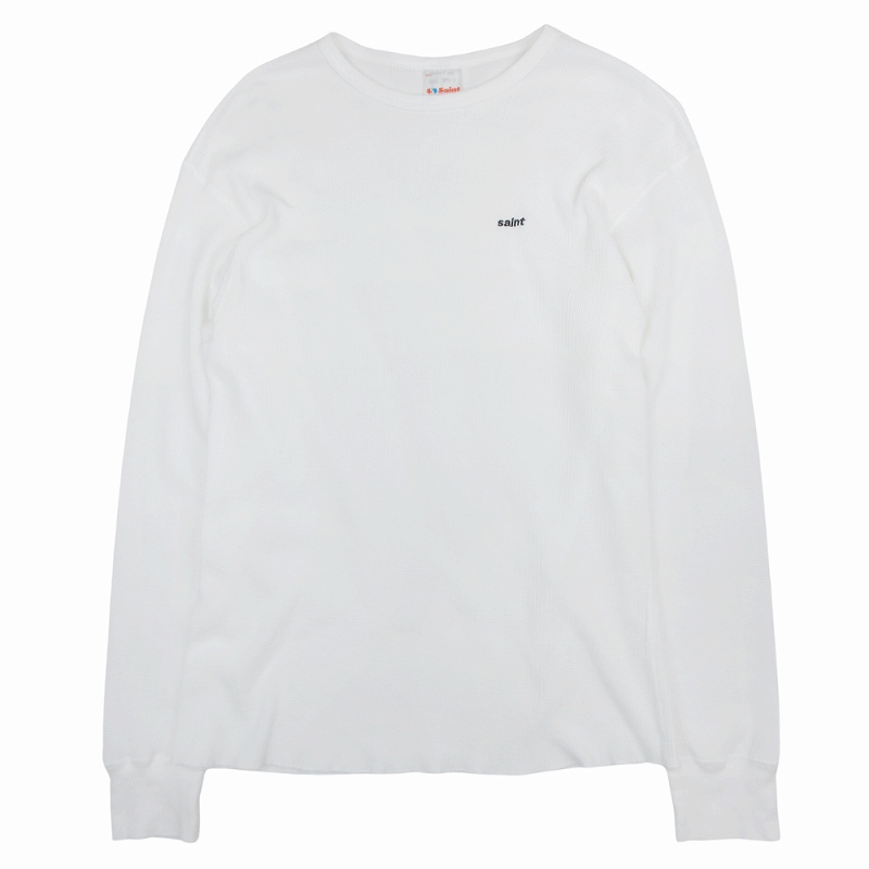 美品 25SS セントマイケル SAINTMICHAEL LS THARMAL TEE ロング