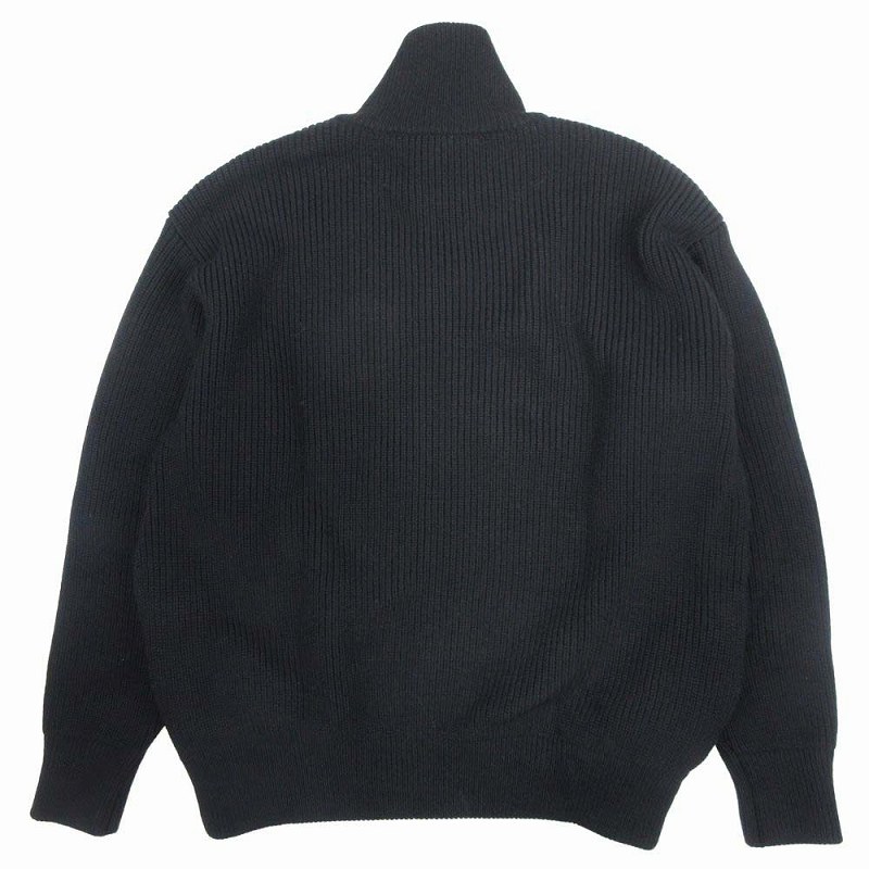 美品 23SS シュタイン ssstein OVERSIZED DRIVERS KNIT ZIP JACKET