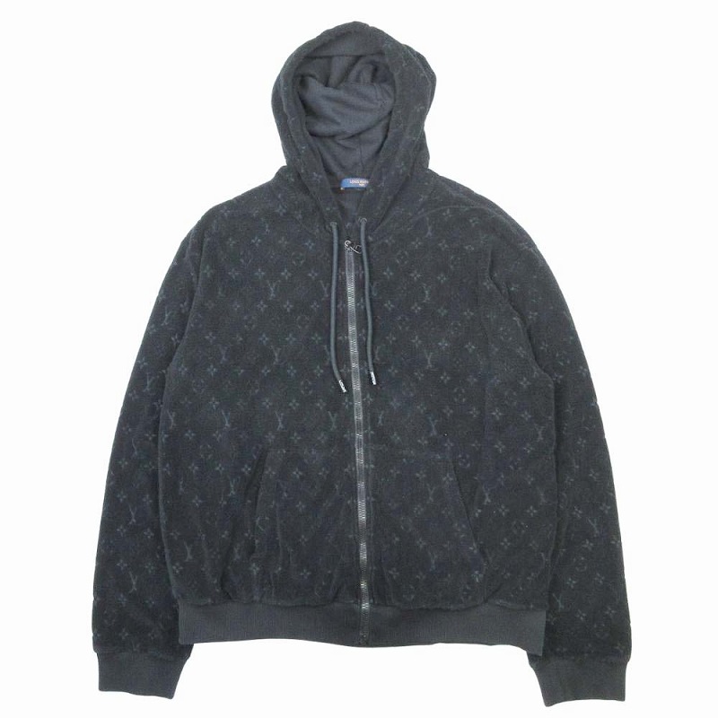 Louis Vuitton モノグラムフレンチテリージップフルパーカー&パンツ モノグラムフレンチテリージップスルーフーディ ｜ルイ