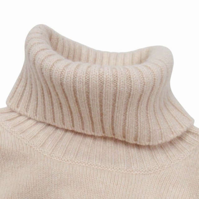 美品 17aw クロエ CHLOE カシミヤ100％ ケープニット タートルネック  