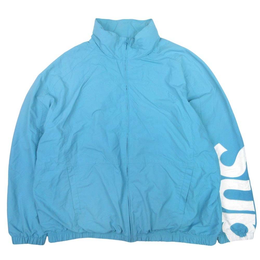 美品 21SS シュプリーム SUPREME Spellout Track Jacket スペルアウト 
