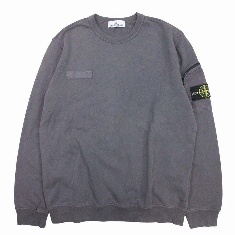 STONE ISLAND グレー トレーナー xl 美品 【公式通販】