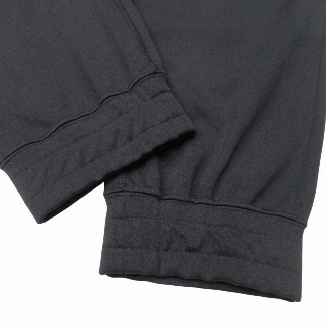 美品 クロ KURO ポリエステルストレッチ ジョガーパンツ トラック  