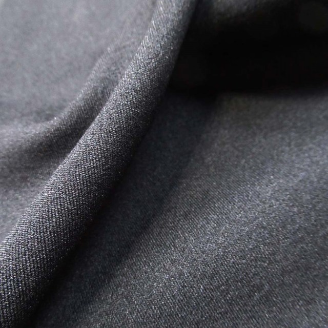 美品 クロ KURO ポリエステルストレッチ ジョガーパンツ トラック  