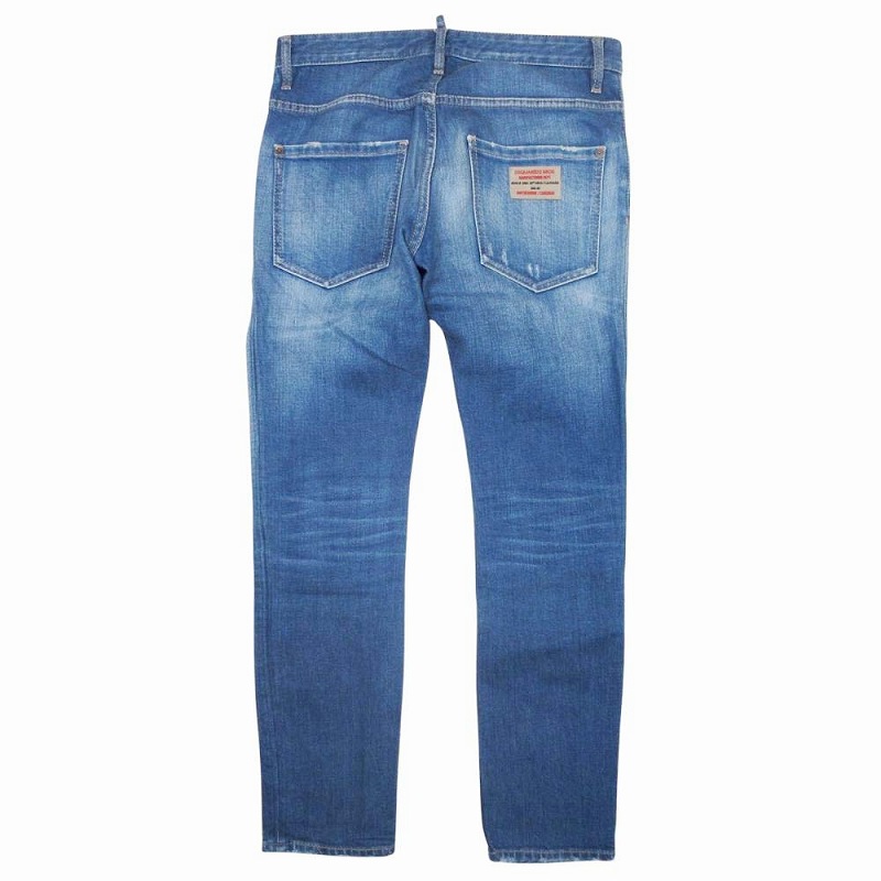 DSQUARED2 ダメージ加工 スキニージーンズ 46 ダメージ加工 DSQUARED2 