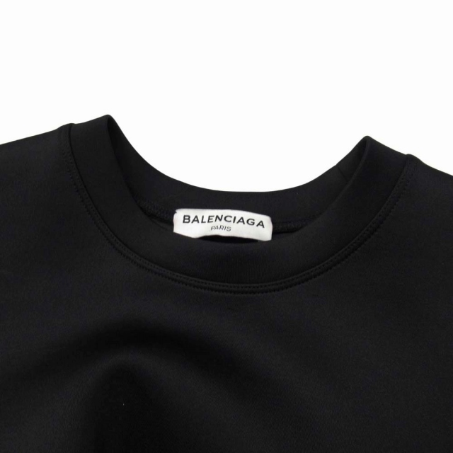 美品 バレンシアガ BALENCIAGA タックデザイン ストレッチ生地