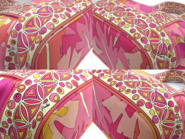 エミリオプッチ EMILIO PUCCI トートバッグ キャンバス プッチ柄
